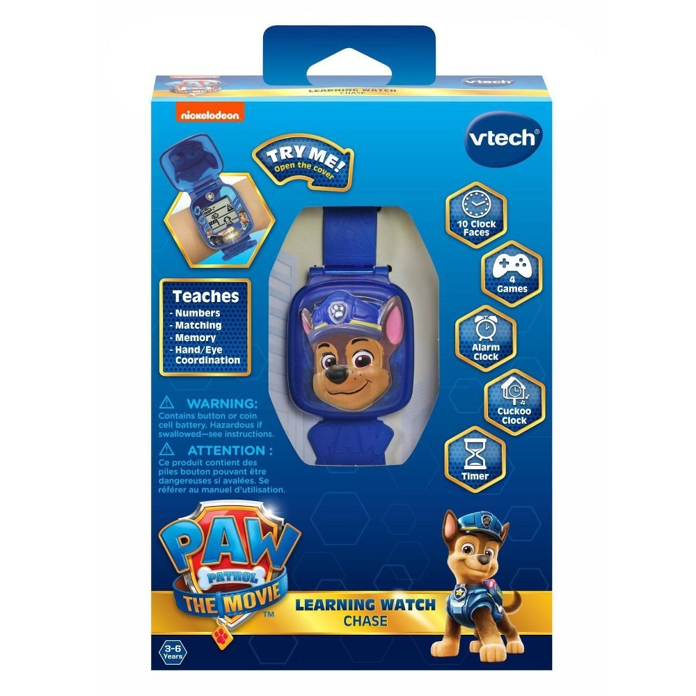 slide 6 of 6, VTech PAW Patrol: The Movie Chase Learning Watch, 1 ct