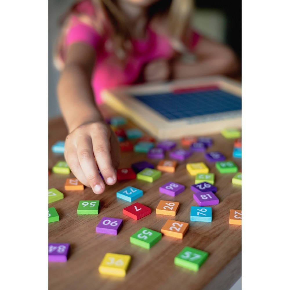 slide 6 of 8, Chuckle & Roar Counting & Mosaics Montessori Learning Activity Board, 1 ct