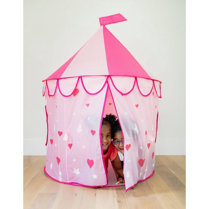 slide 2 of 7, Chuckle & Roar Castle Pop-Up Kids' Play Tent, 1 ct