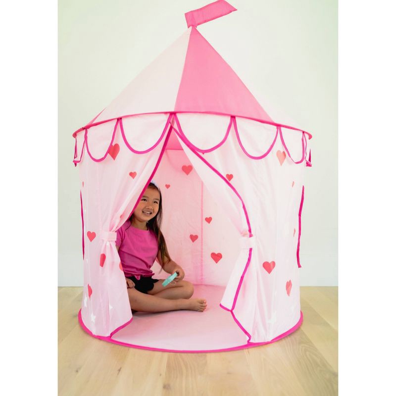 slide 5 of 7, Chuckle & Roar Castle Pop-Up Kids' Play Tent, 1 ct