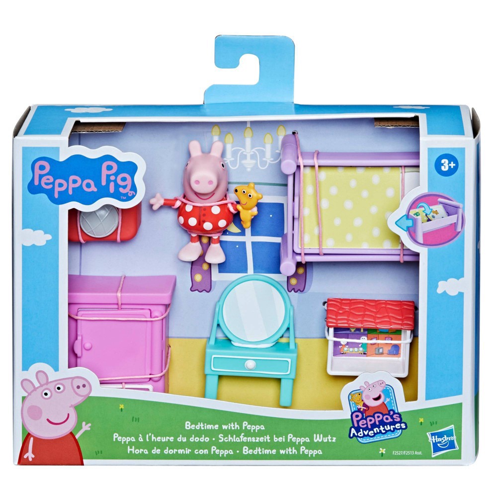 slide 2 of 9, Hasbro Peppa Pig Bedtime with Peppa Accessory Set, 1 ct