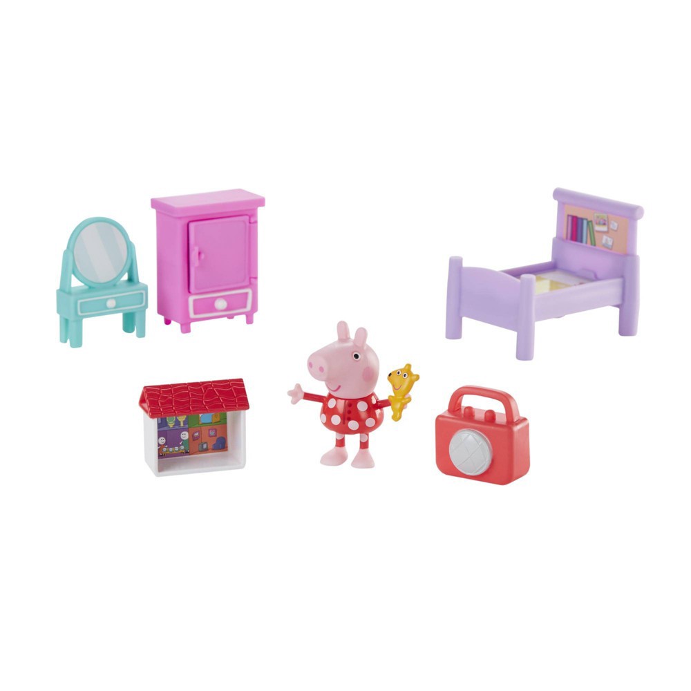 slide 3 of 9, Hasbro Peppa Pig Bedtime with Peppa Accessory Set, 1 ct