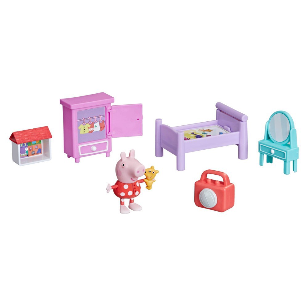 slide 7 of 9, Hasbro Peppa Pig Bedtime with Peppa Accessory Set, 1 ct