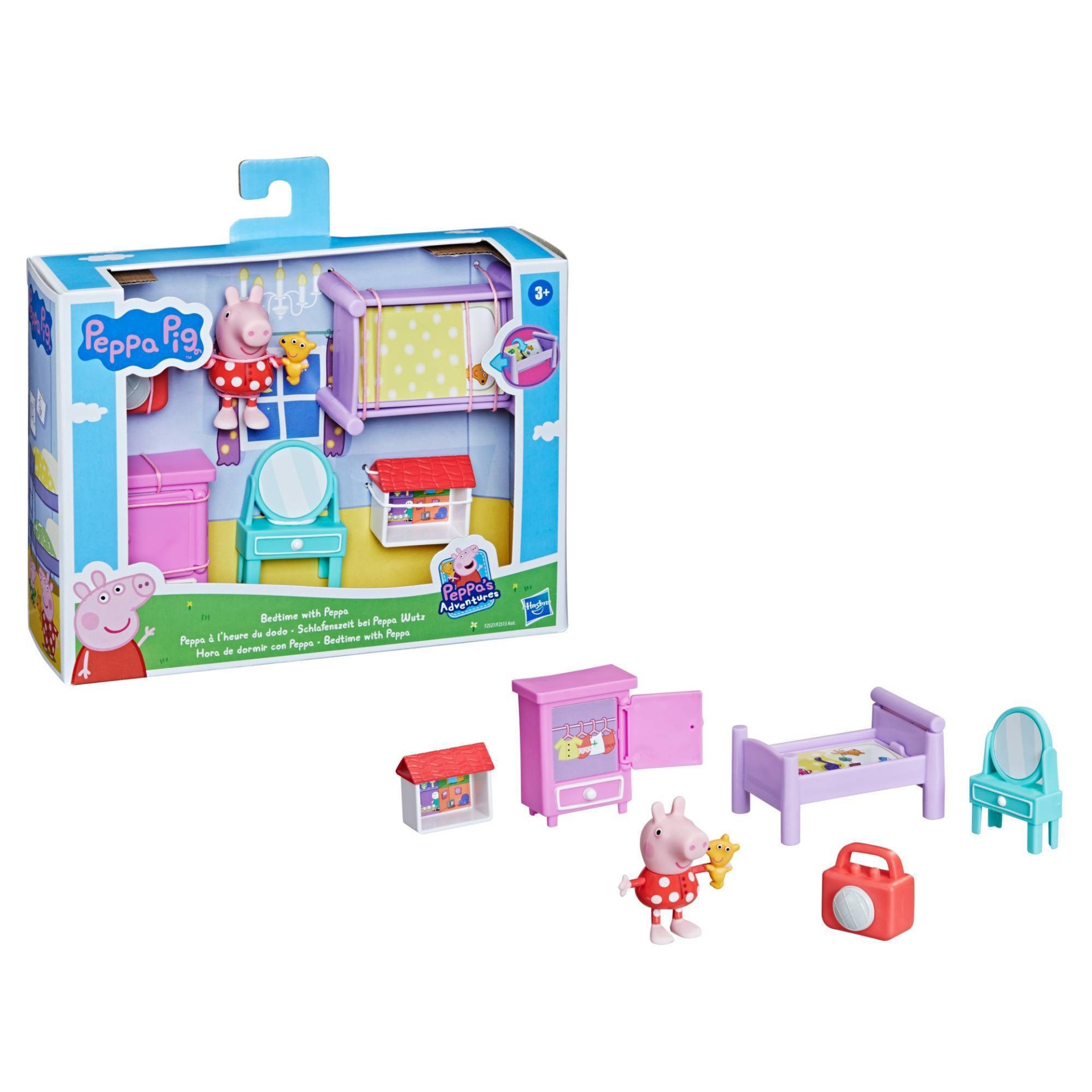 slide 1 of 9, Hasbro Peppa Pig Bedtime with Peppa Accessory Set, 1 ct