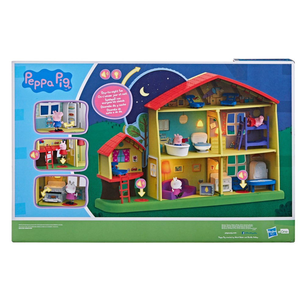 slide 3 of 10, Hasbro Peppa Pig Peppa's Playtime to Bedtime House Playset, 1 ct