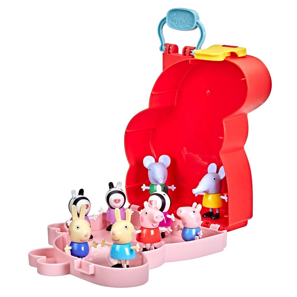 slide 5 of 9, Hasbro Peppa Pig Carry-Along Brothers & Sisters (Target Exclusive), 1 ct