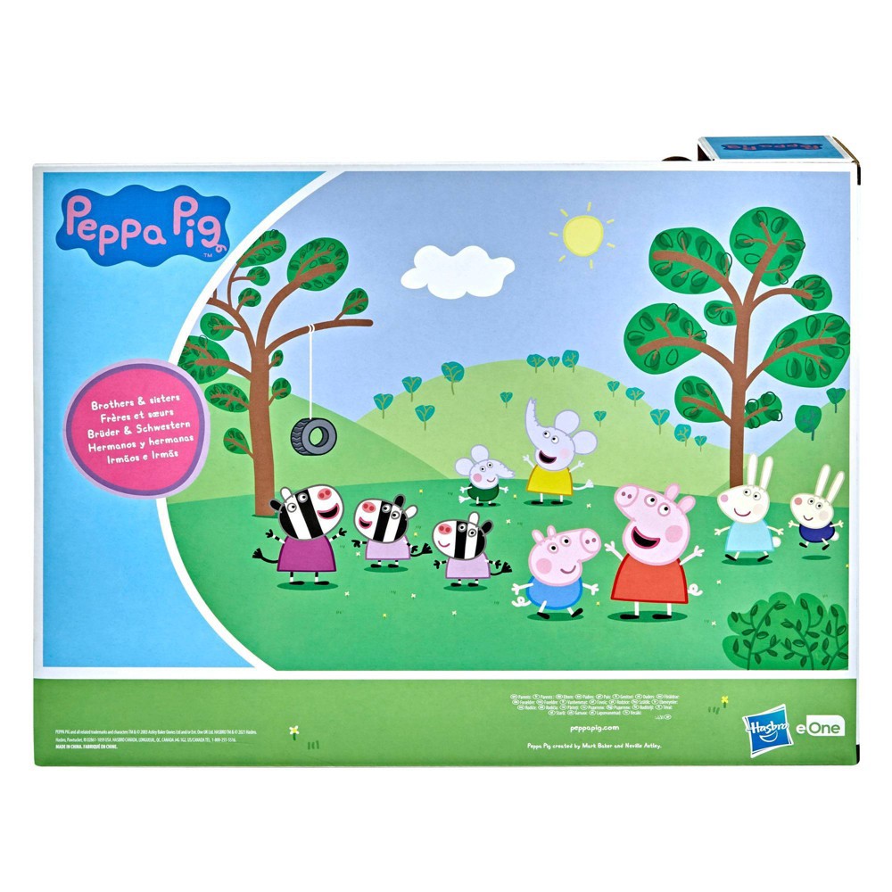 slide 9 of 9, Hasbro Peppa Pig Carry-Along Brothers & Sisters (Target Exclusive), 1 ct