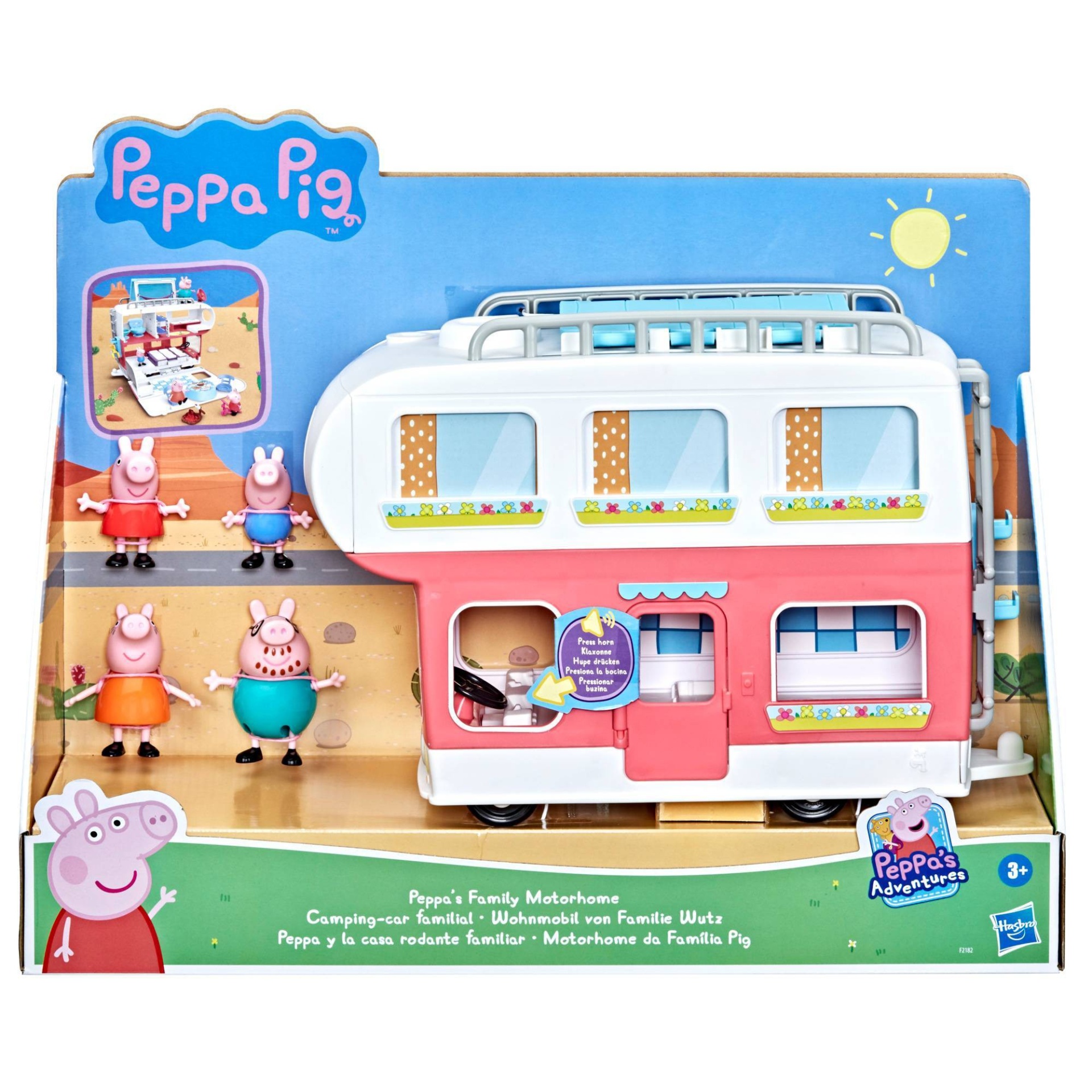 slide 1 of 11, Hasbro Peppa Pig Peppa's Family Motorhome, 1 ct