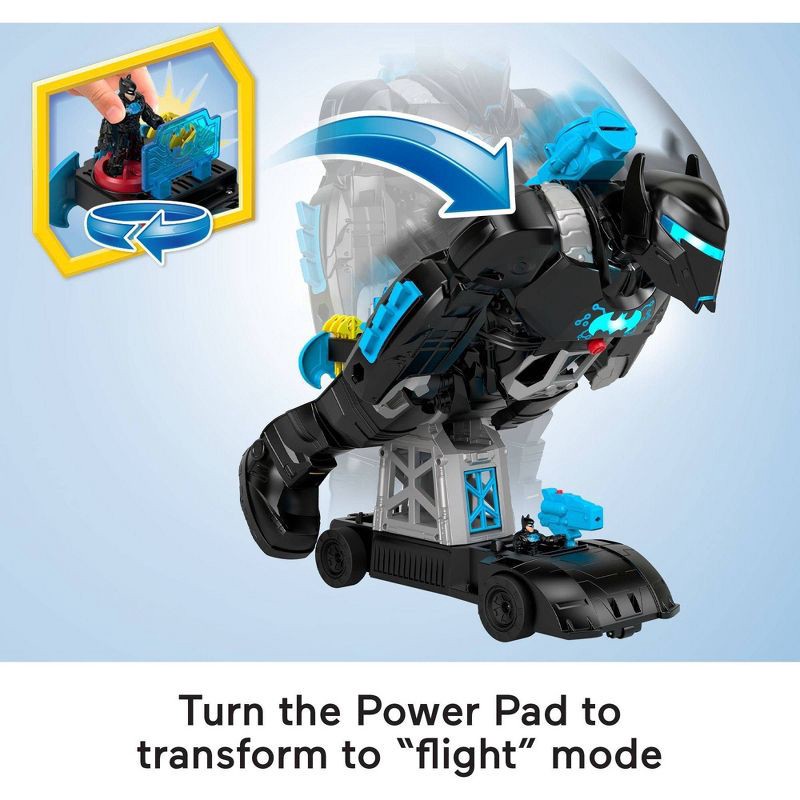 slide 3 of 6, Imaginext DC Comics Fisher-Price Super Friends Transforming Batman Bat-Tech Batbot (Target Exclusive), 1 ct