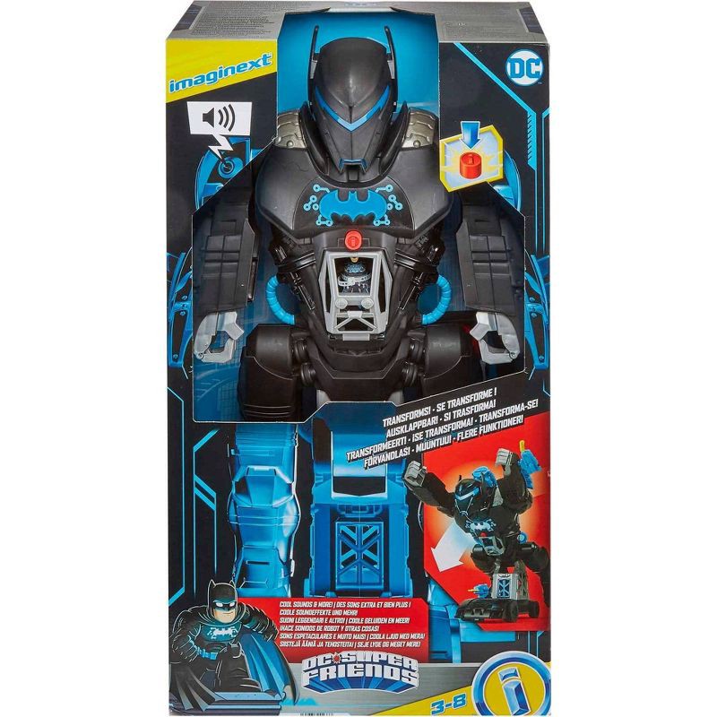 slide 6 of 6, Imaginext DC Comics Fisher-Price Super Friends Transforming Batman Bat-Tech Batbot (Target Exclusive), 1 ct