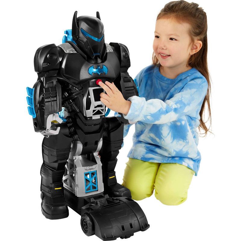 slide 1 of 6, Imaginext DC Comics Fisher-Price Super Friends Transforming Batman Bat-Tech Batbot (Target Exclusive), 1 ct