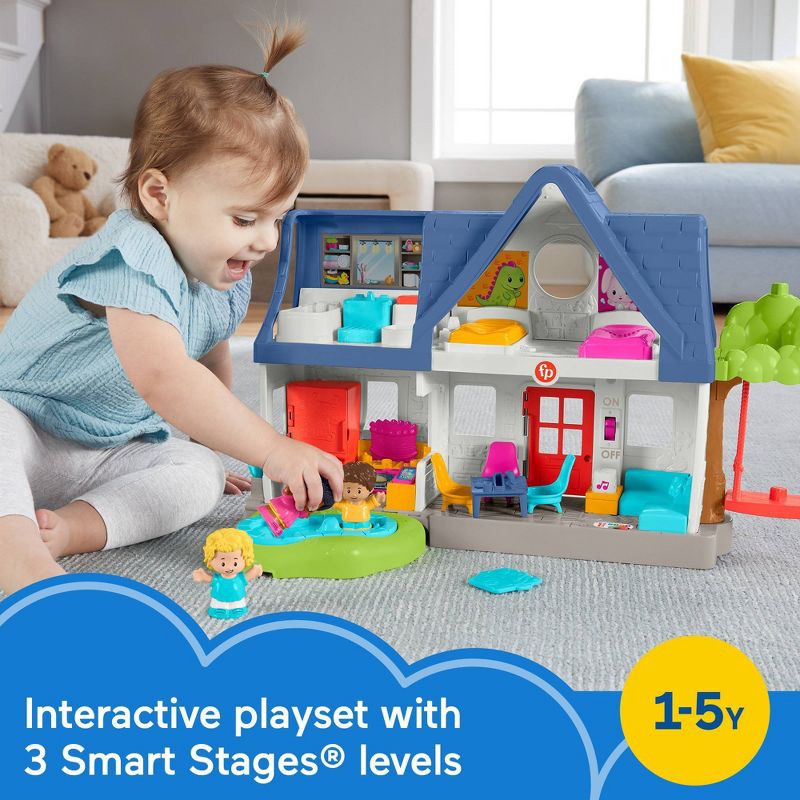 slide 2 of 6, Fisher-Price Little People Friends Together Play House, 1 ct