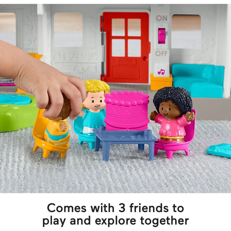 slide 4 of 6, Fisher-Price Little People Friends Together Play House, 1 ct