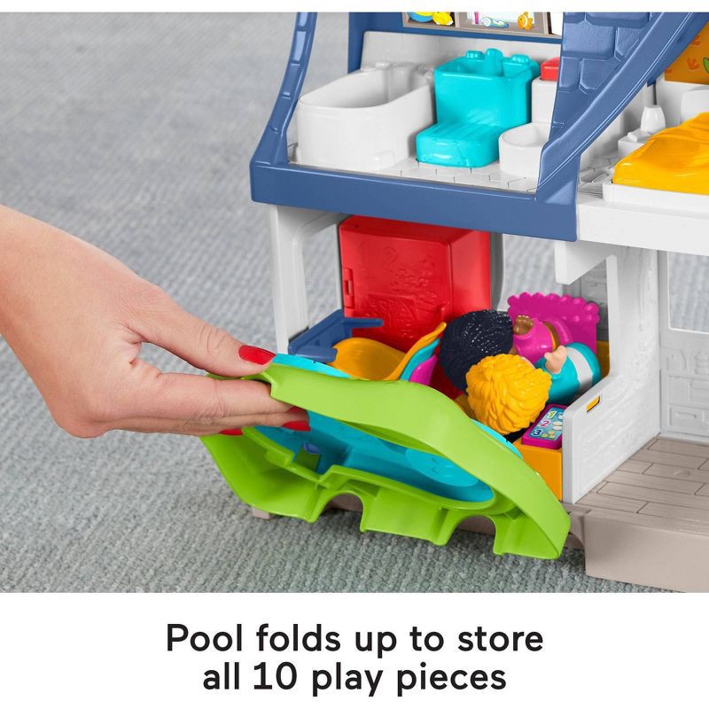 slide 5 of 6, Fisher-Price Little People Friends Together Play House, 1 ct