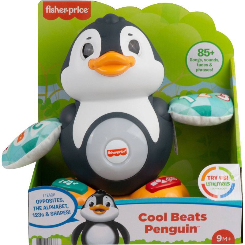slide 6 of 6, Fisher-Price Linkimals Cool Beats Penguin Musical Toy, 1 ct