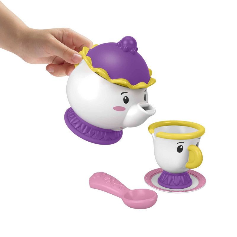 slide 6 of 6, Fisher-Price Little People Disney Princess Time for Tea with Belle, 1 ct
