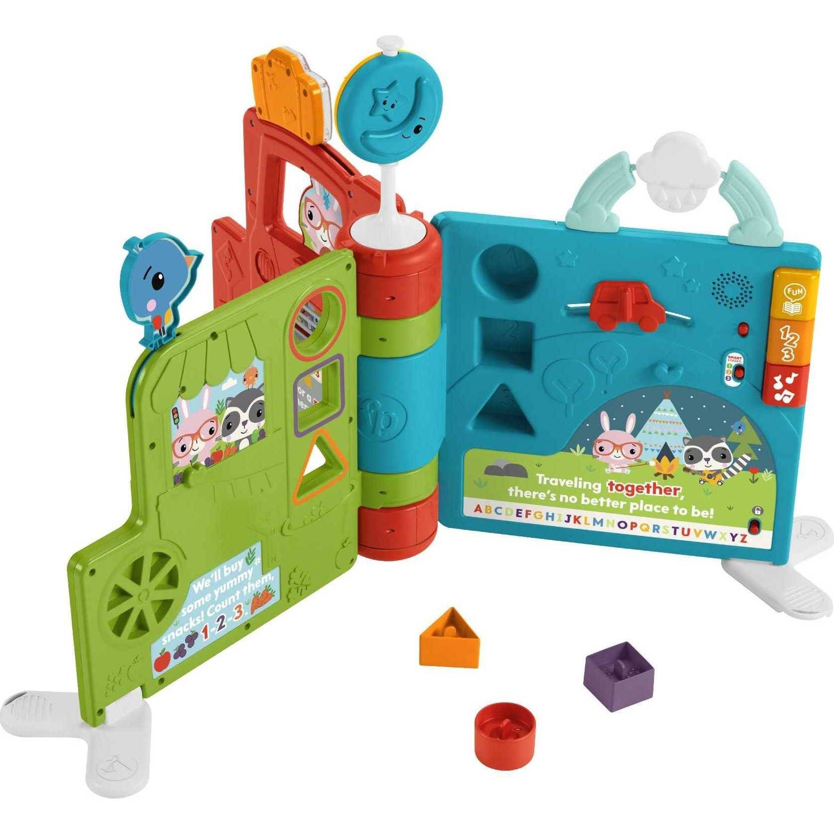 slide 1 of 6, Fisher-Price Sit-To-Stand Giant Activity Book, 1 ct