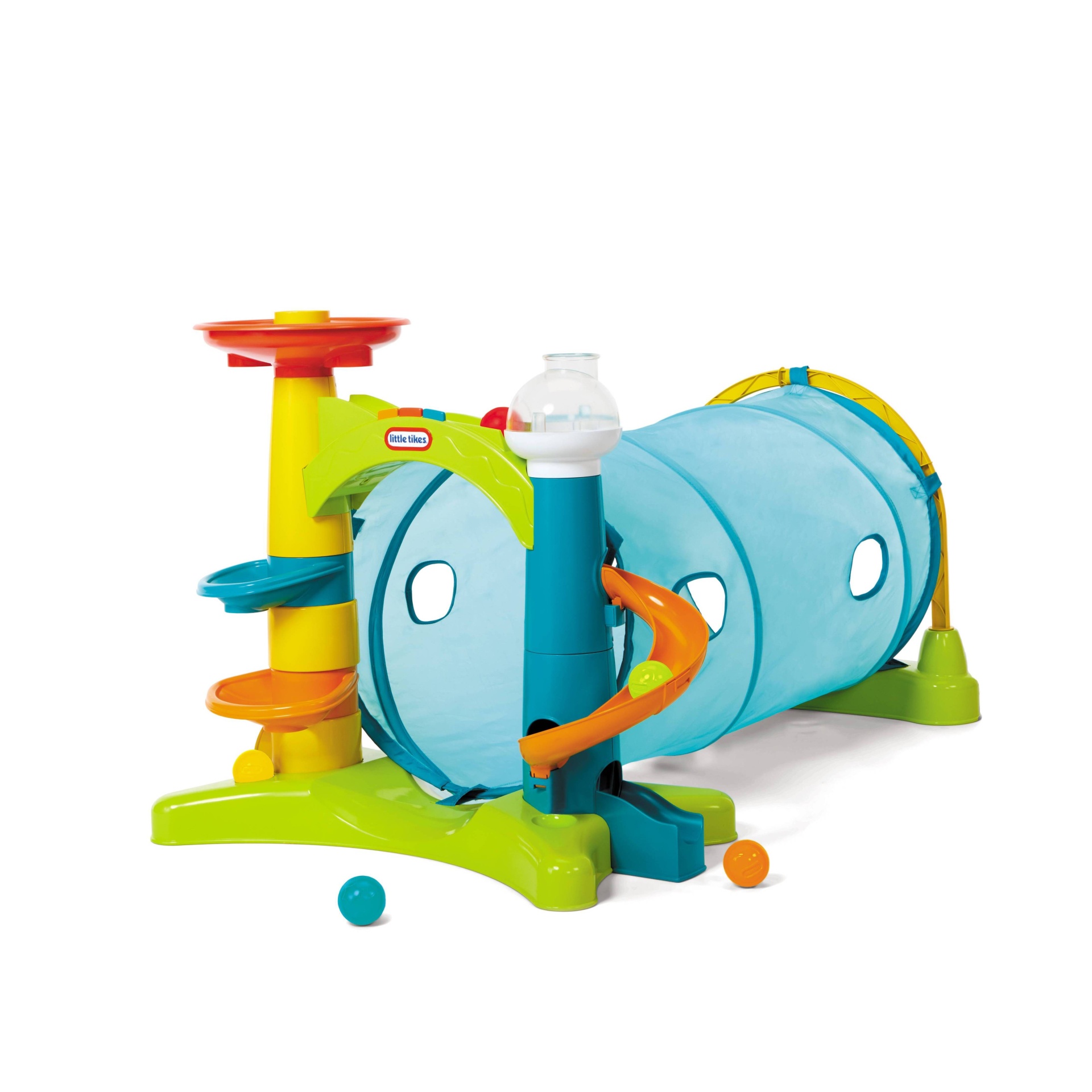 slide 1 of 5, Little Tikes 2-in-1 Activity Tunnel, 1 ct