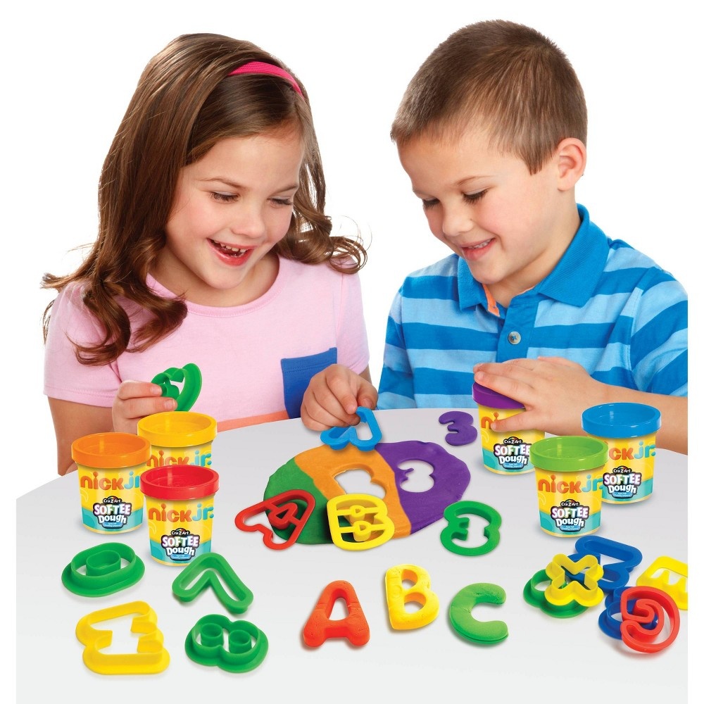 slide 2 of 8, Nick Jr. Softee Dough ABC Express Learning Set, 1 ct