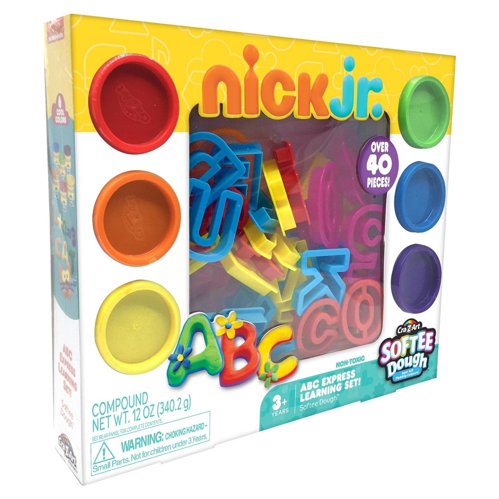 slide 8 of 8, Nick Jr. Softee Dough ABC Express Learning Set, 1 ct