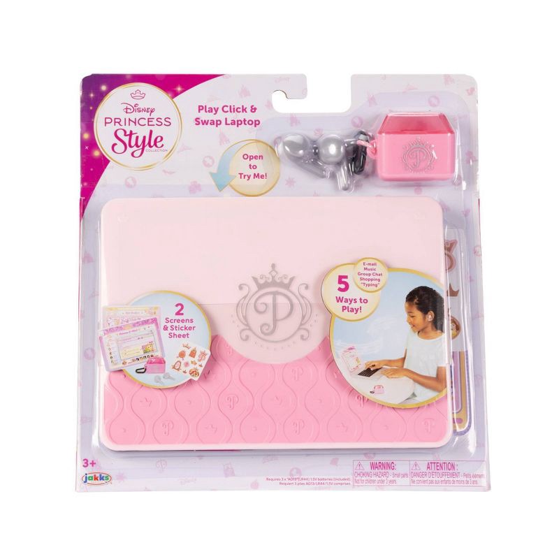 slide 2 of 11, Disney Princess Play Click & Swap Laptop, 1 ct