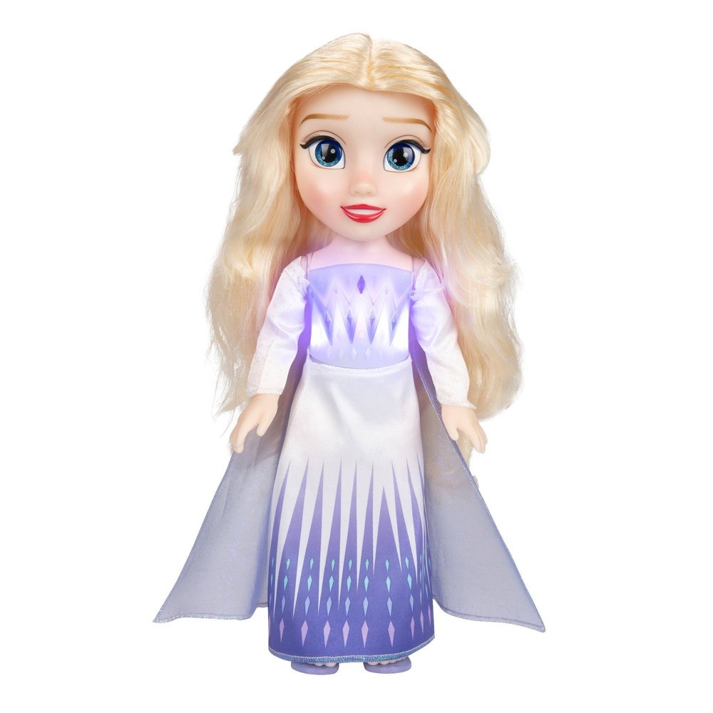 slide 3 of 8, Disney Frozen Sing Along Elsa Doll, 1 ct