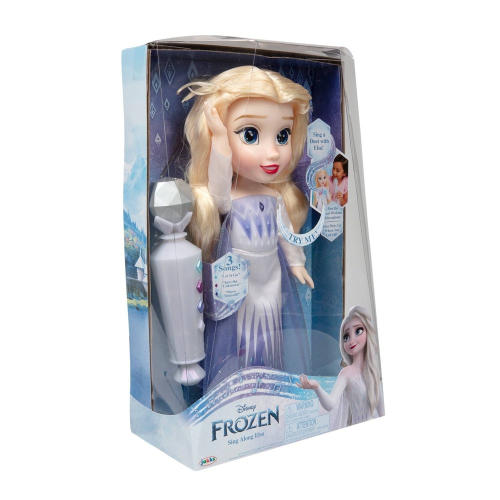 slide 6 of 8, Disney Frozen Sing Along Elsa Doll, 1 ct