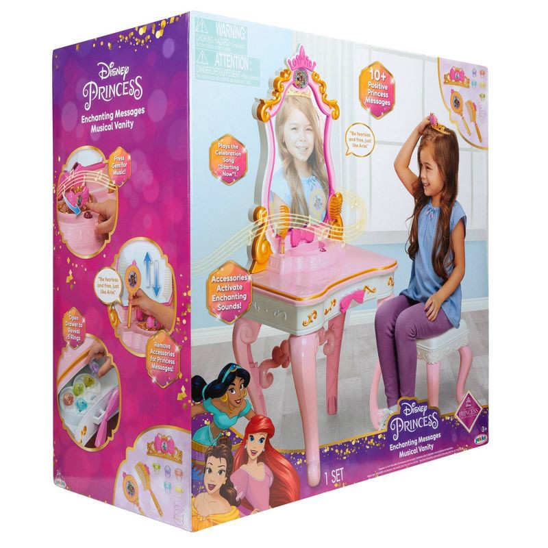 slide 10 of 11, Disney Princess Enchanting Messages Musical Vanity, 1 ct