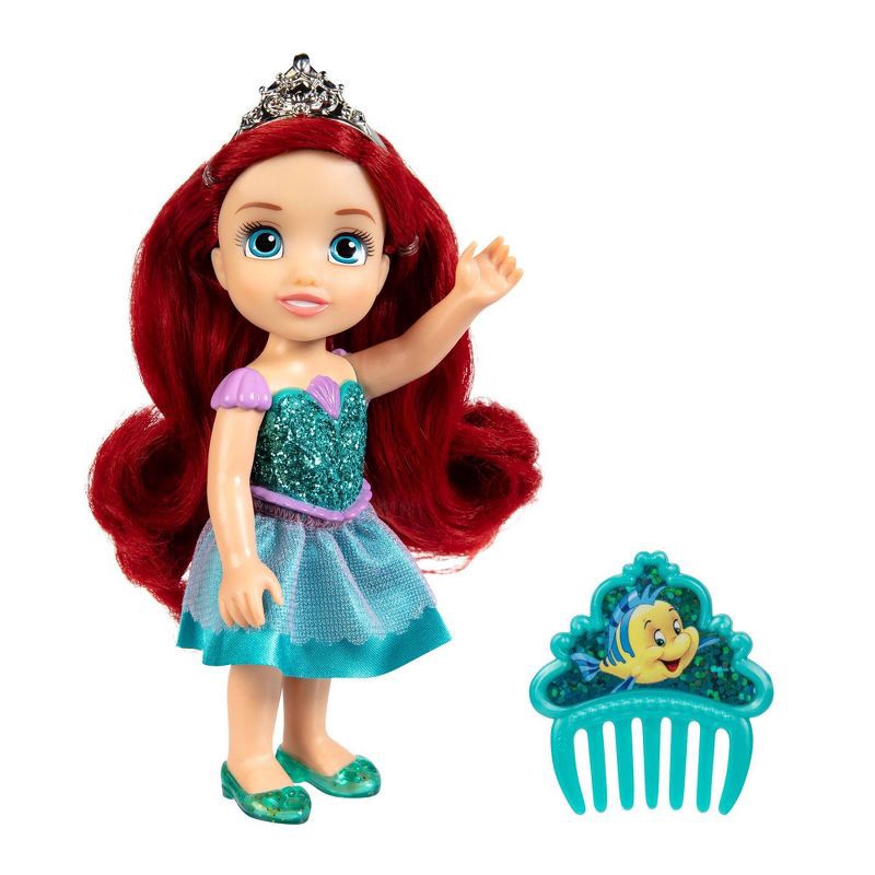slide 4 of 10, Disney Princess Petite Ariel Doll, 1 ct