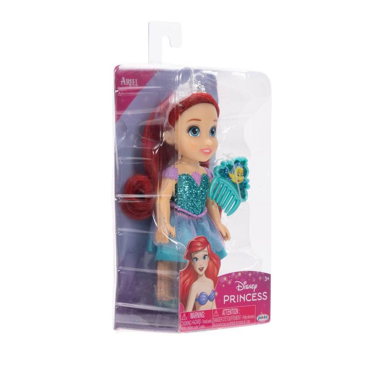 slide 8 of 10, Disney Princess Petite Ariel Doll, 1 ct