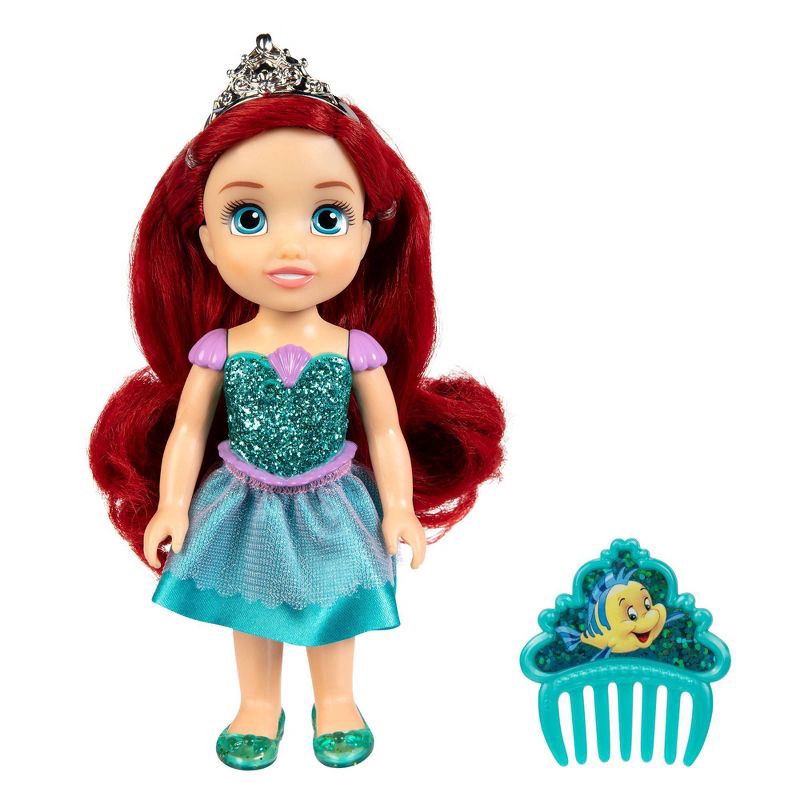 slide 1 of 10, Disney Princess Petite Ariel Doll, 1 ct