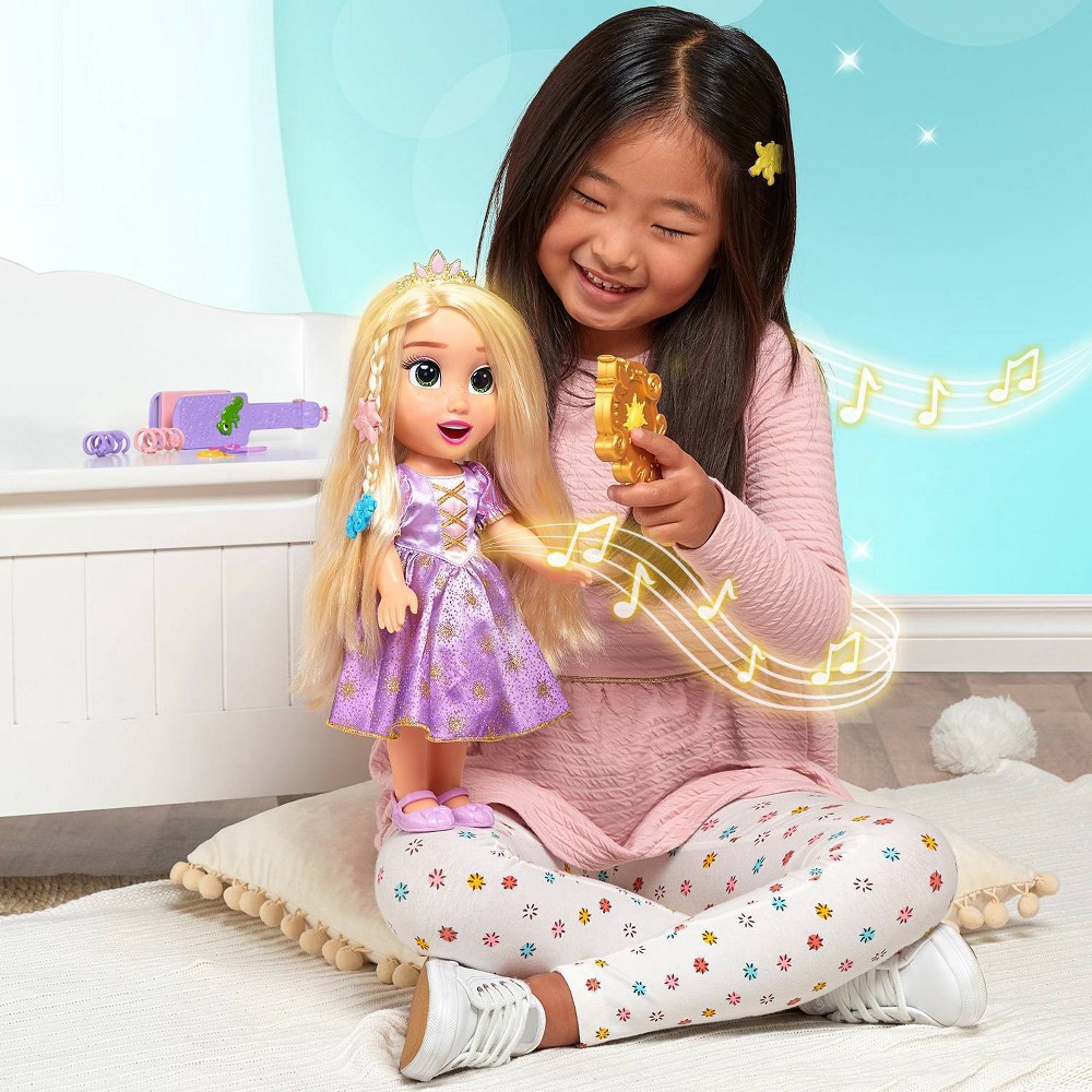 Disney Princess Magic In Motion Hair Glow Rapunzel Doll 1 ct | Shipt