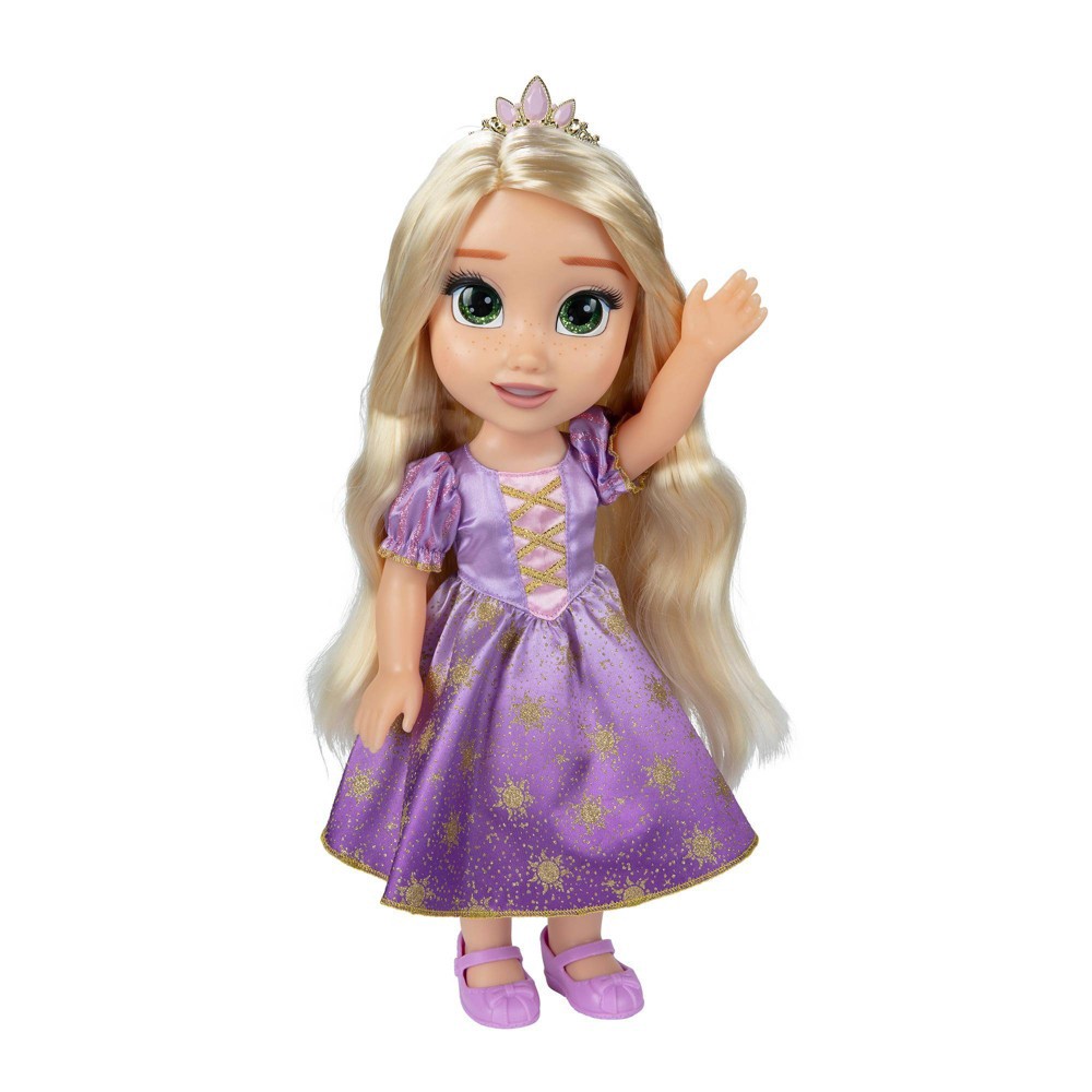 slide 10 of 12, Disney Princess Magic In Motion Hair Glow Rapunzel Doll, 1 ct