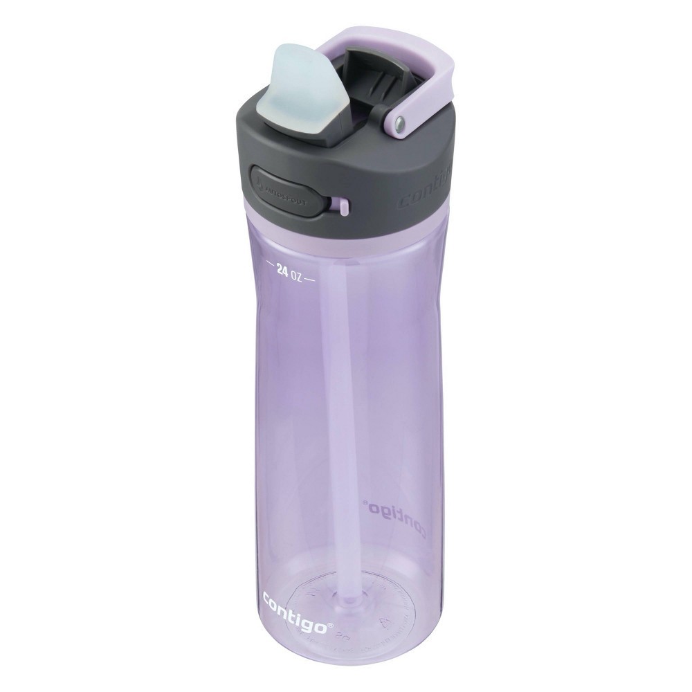 Contigo 24oz Ashland Tritan Plastic Water Bottle 2pk Blue Corn/Lavender 2  ct; 24 oz