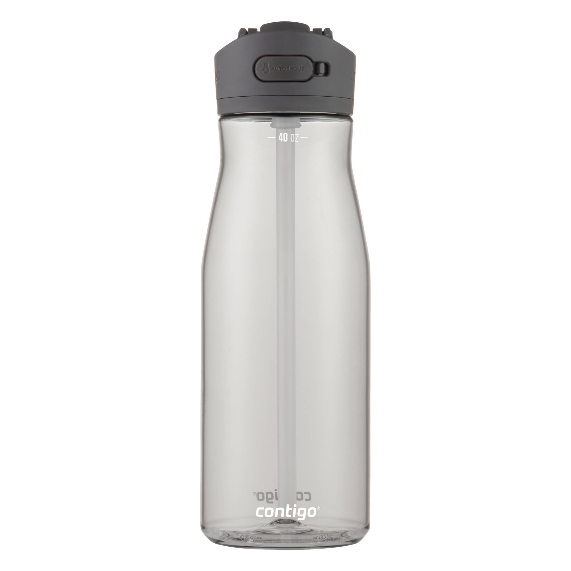 slide 1 of 8, Contigo Ashland 2.0 40oz Plastic Water Bottle with AUTOSPOUT Lid Sake, 1 ct