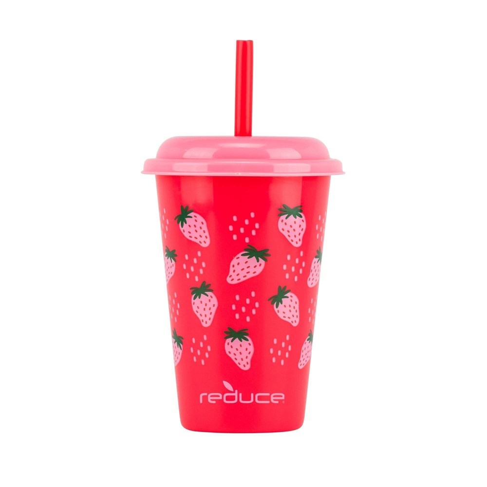 Reduce 12oz 3pk Plastic Go-Go's Berry Fun Kids Tumblers with Straws