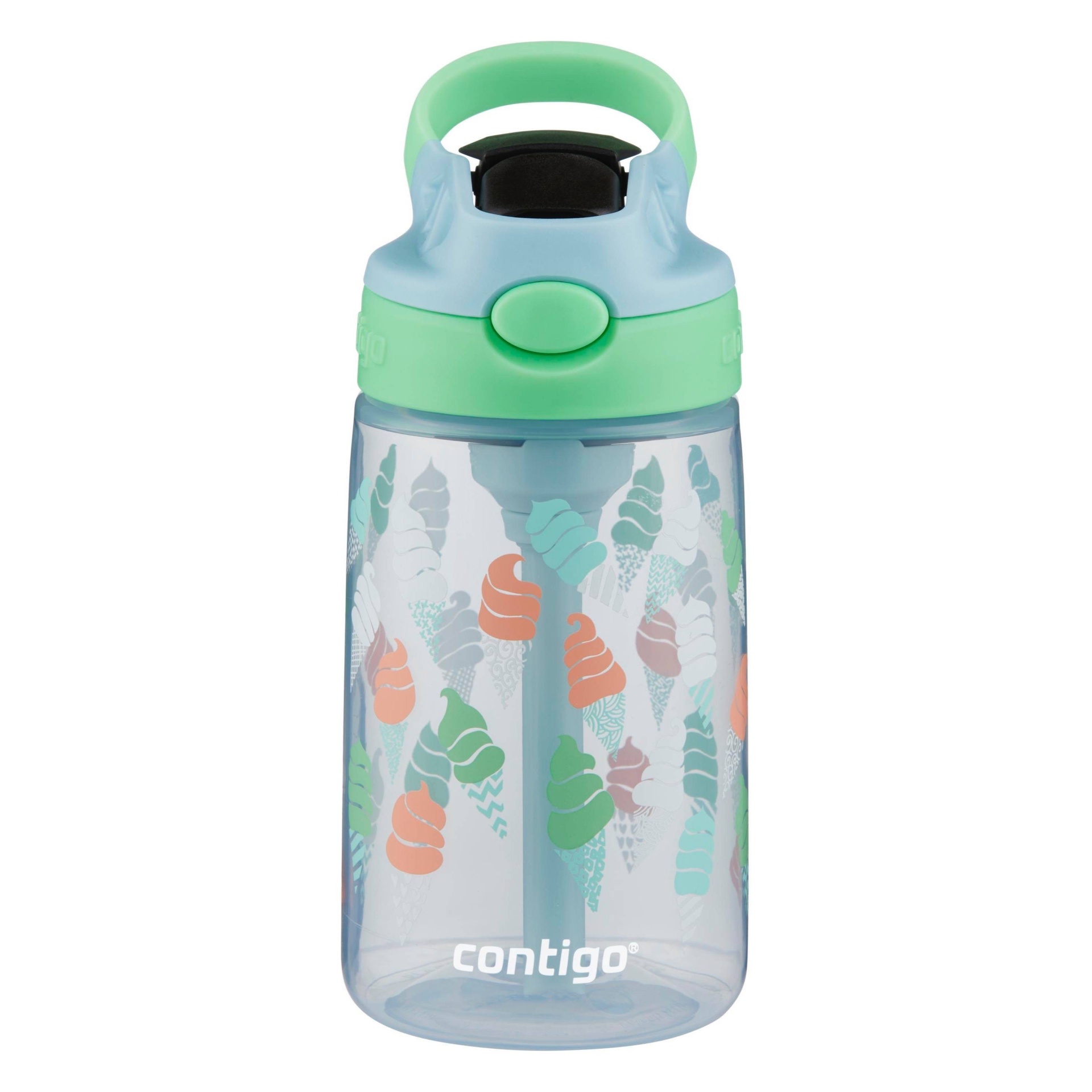 Contigo Kids Plastic Water Bottle with AUTOSPOUT Straw Lid