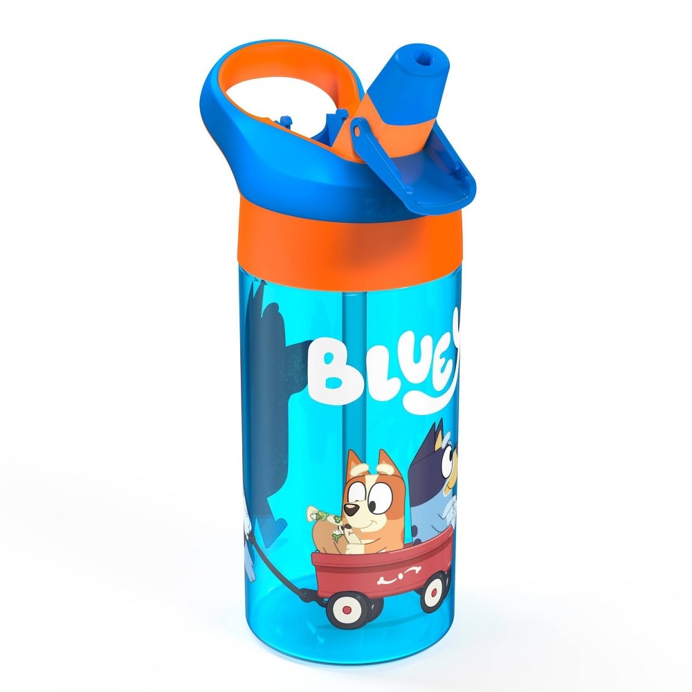 Bluey 17.5oz Plastic Kids Water Bottle - Zak Designs 17.5 oz