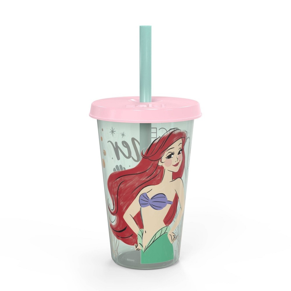 Disney Princess 16.5oz 4pk Plastic Color Changing Kids Tumblers - Zak ...