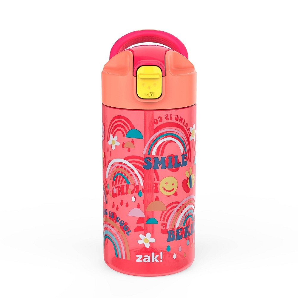 18oz 2pk Plastic Shells and Rainbows Valiant Water Bottles - Zak