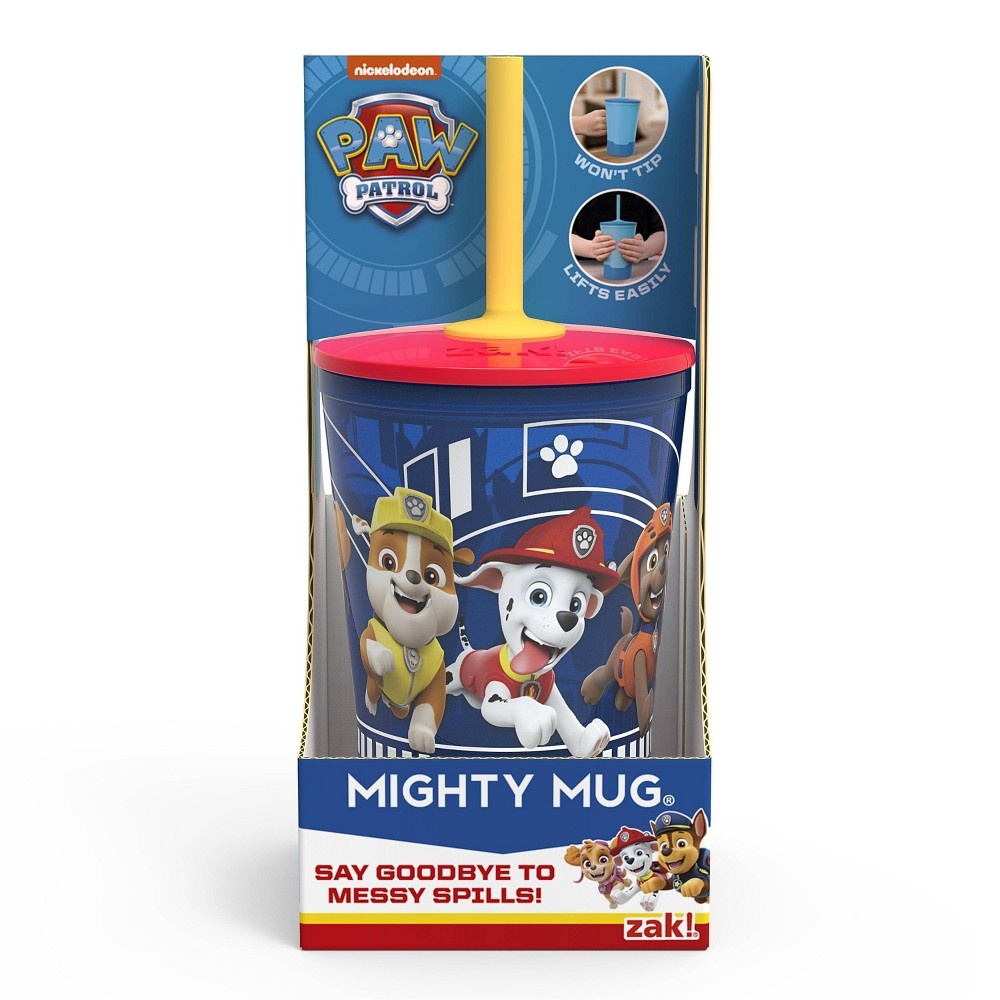 slide 4 of 4, PAW Patrol 16oz Plastic Mighty Mug Kids Tumbler - Zak Designs, 16 oz