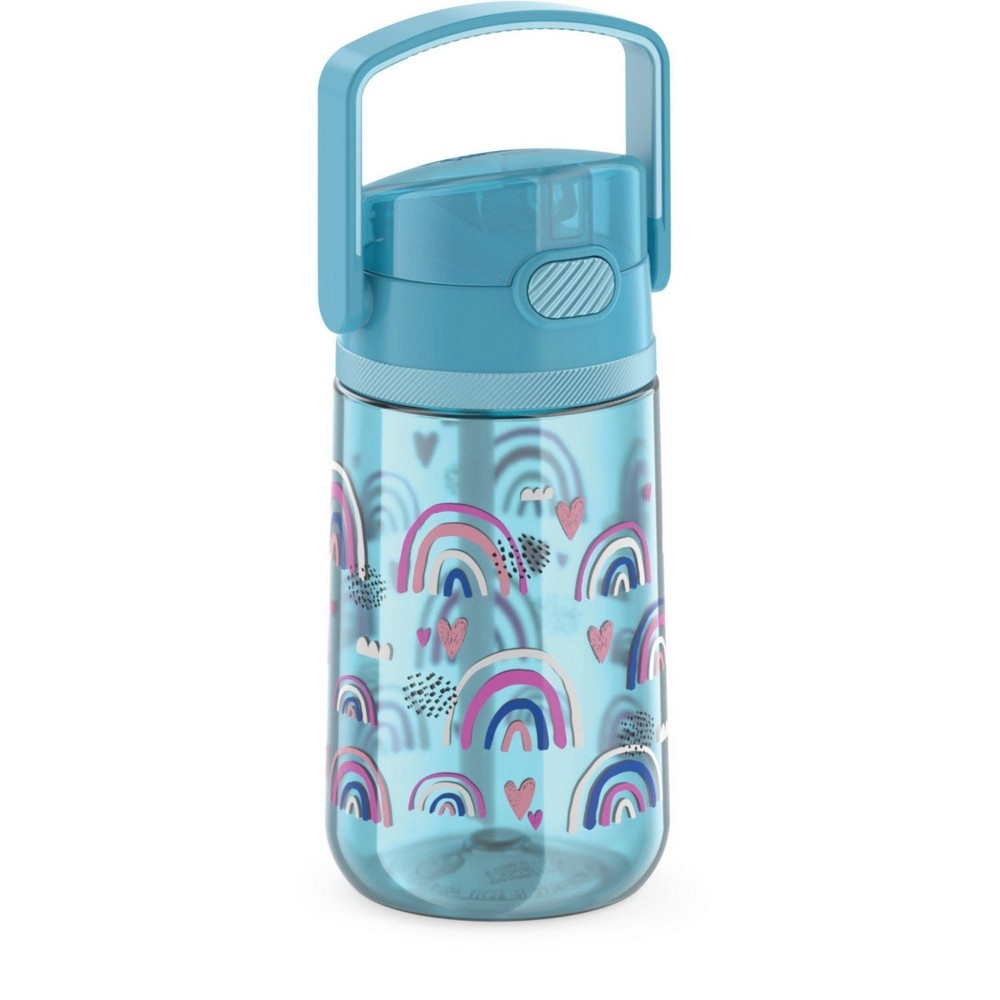 Rainbow Smiley Face Water Bottle (30 oz) – JustSoPosh