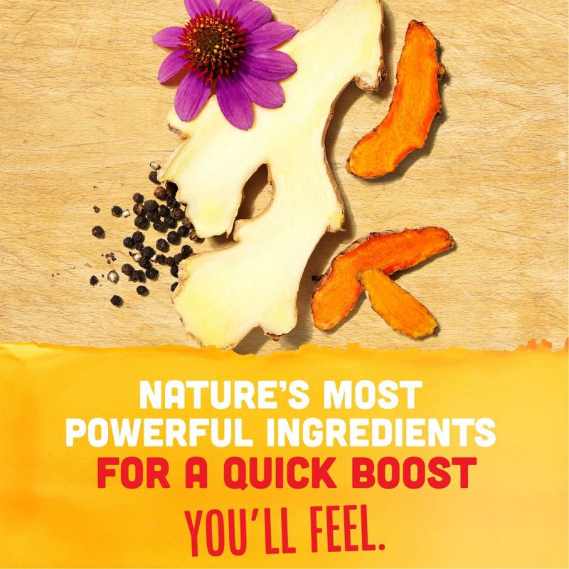 slide 5 of 9, Vive Organic Immunity Boost Original Ginger & Turmeric Shot - 4ct/2 fl oz, 4 ct; 2 fl oz