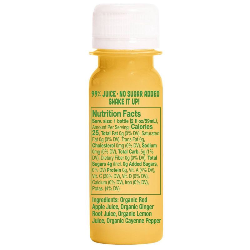 slide 4 of 6, Vive Organic Pure Boost Ginger Shot - 2 fl oz, 2 fl oz