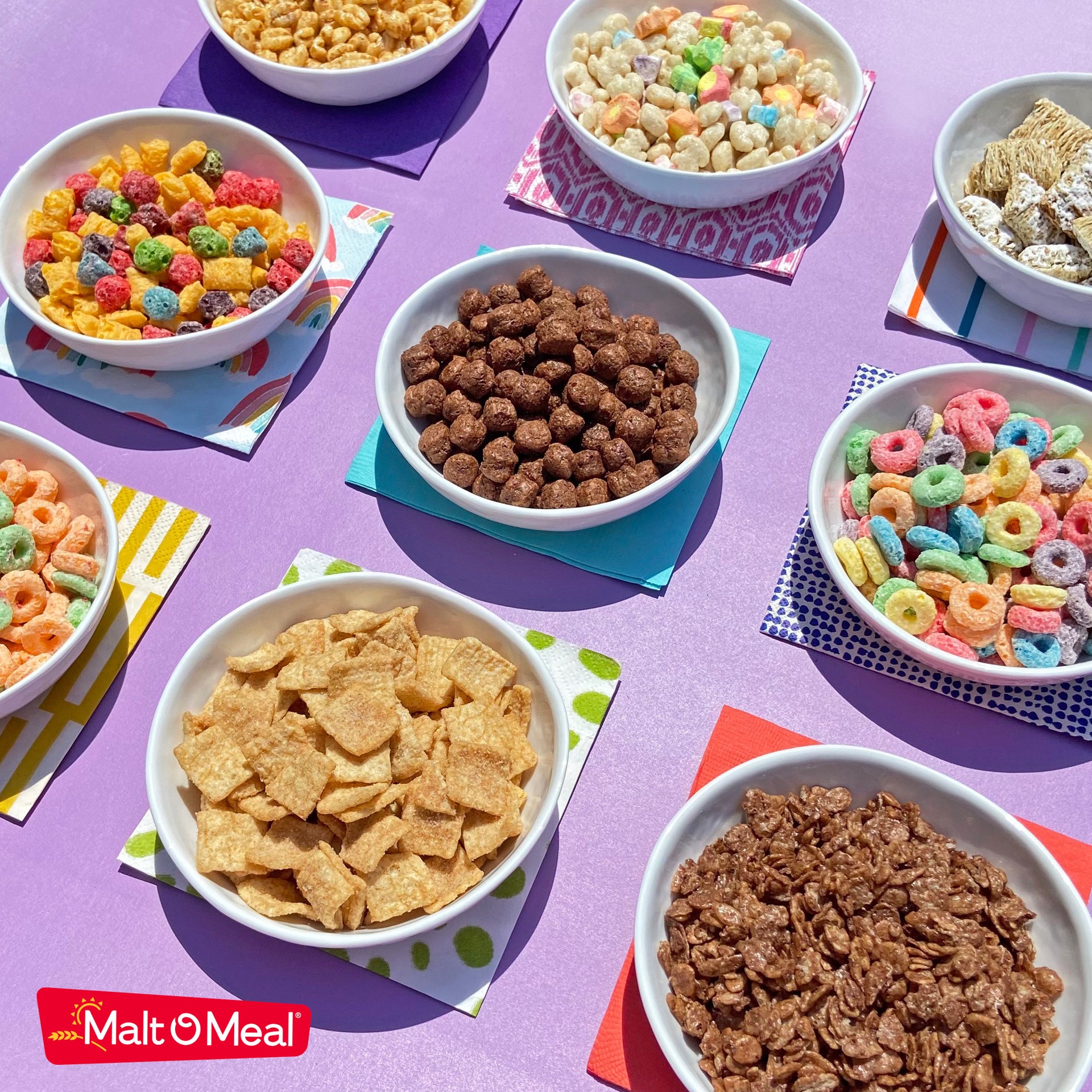 slide 3 of 5, Malt-O-Meal Tootie Fruities Cereal with Marshmallows, Fruity Breakfast Cereal, 30 oz