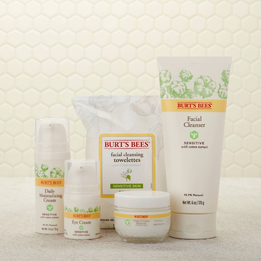 slide 2 of 3, Burt's Bees Sensitive Facial Cleanser - 1oz, 1 oz