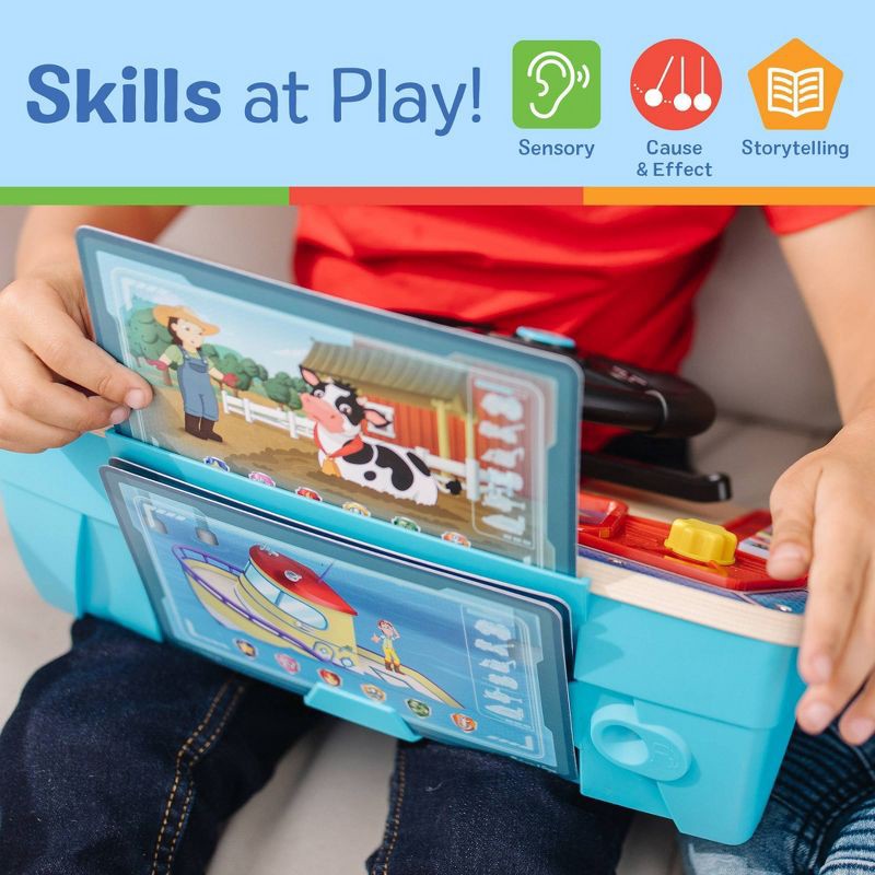 slide 5 of 9, Melissa & Doug PAW Patrol Rescue Mission Wooden Dashboard: Fine Motor Skill Development, Realistic Functions, 1 ct