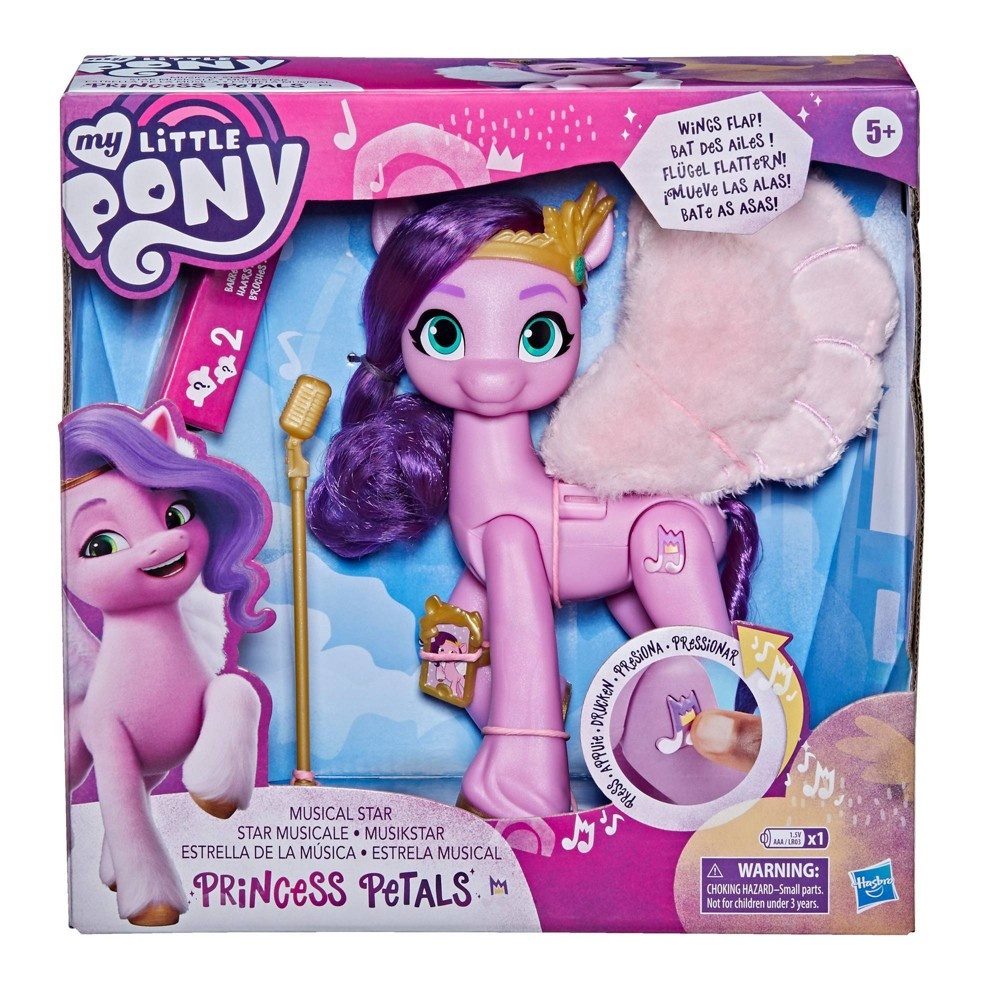 slide 8 of 9, My Little Pony: A New Generation Singing Star Princess Petals, 1 ct