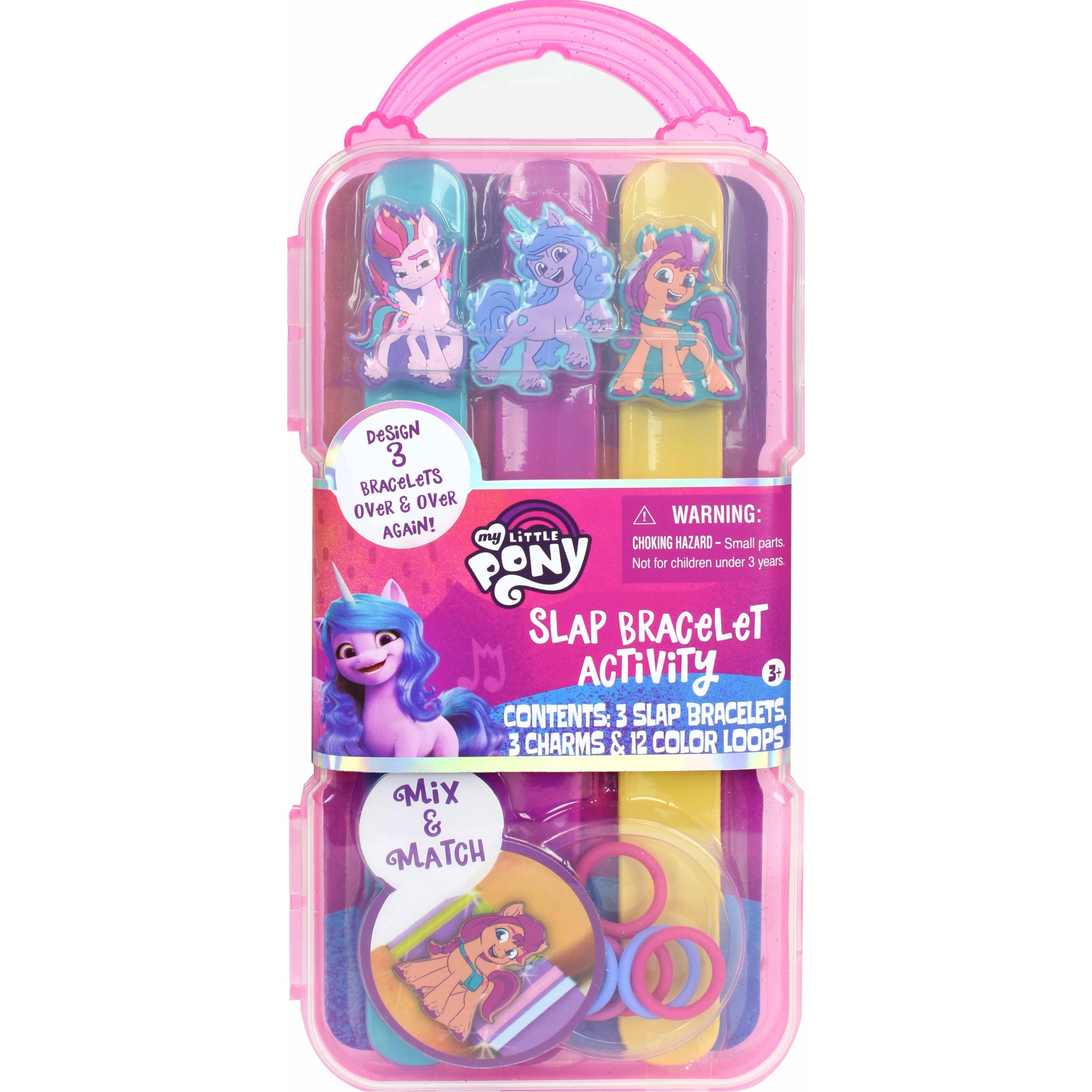 slide 1 of 6, My Little Pony Slap Bracelets Activity Set, 1 ct