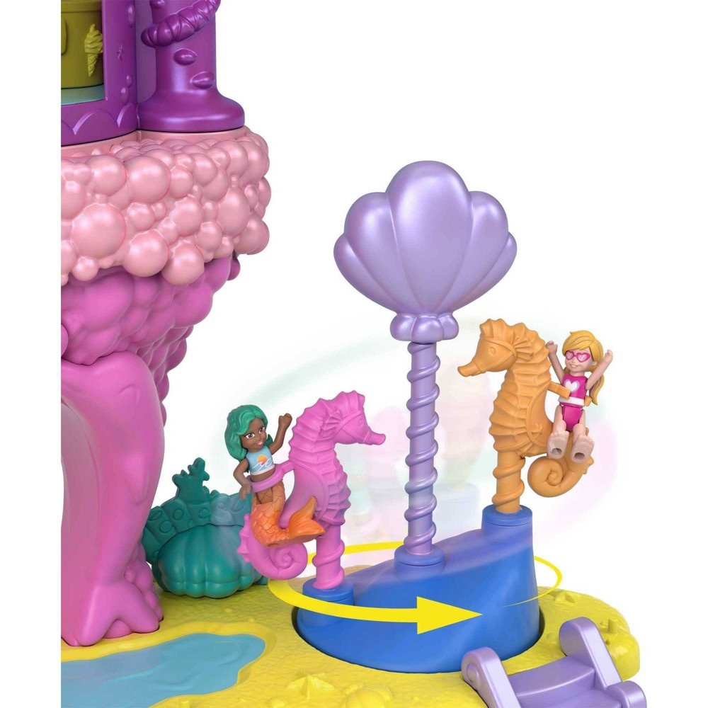 polly pocket rainbow funland mermaid